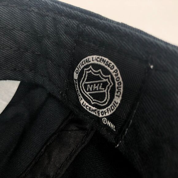 NEW Pittsburgh Penguins '47 Brand Clean Up Adjustable Hat Cap NHL Black One Size - Picture 7 of 9